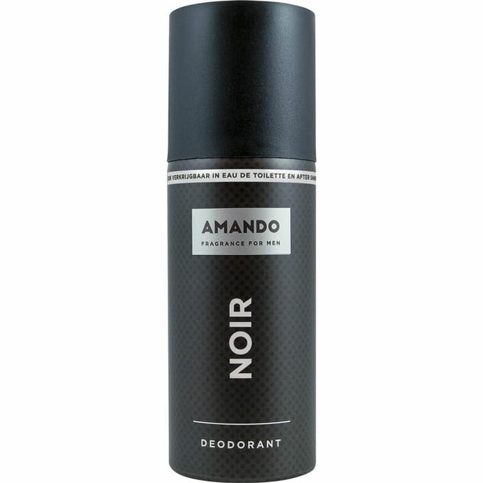 Amando Noir Deodorant Spray - 3 x 150 ml - Voordeelverpakking