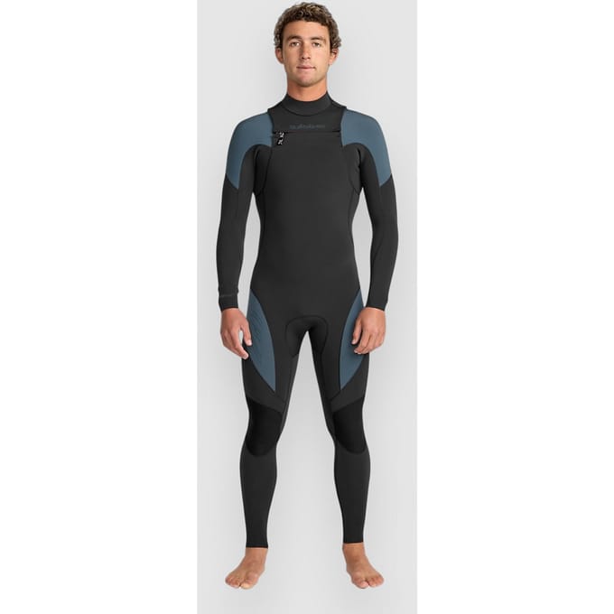 Quiksilver Mercury 4/3 Fz Primaloft Wetsuit blauw
