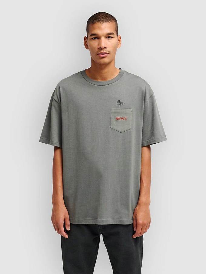 RVCA Nature Calling Pocket T-Shirt groen