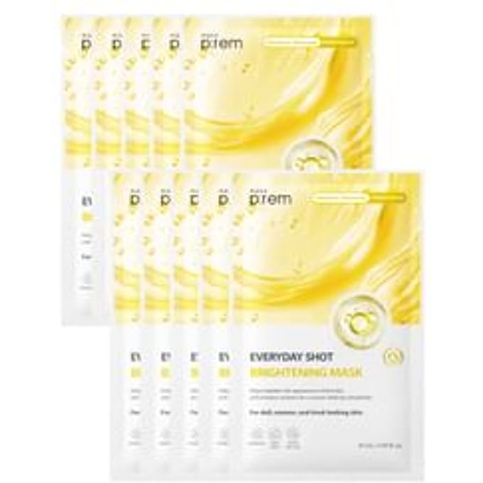make p:rem - Everyday Shot Brightening Mask Set 27ml x 10 sheets