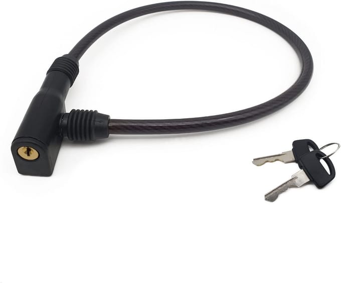 Sterk Kabelslot Fiets Sloten - 9mm Dik & 60cm Lang