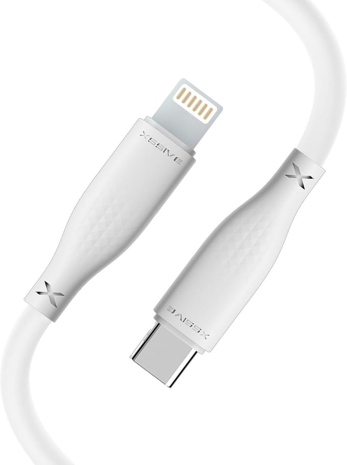 Xssive 27W USB C naar geschikt voor iPhone Kabel - Geschikt voor Snellader iPhone met Apple Lightning - Kabel - 1 Meter