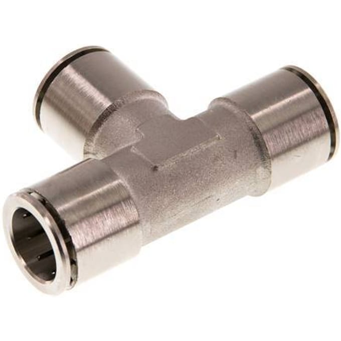 16mm T-koppeling Messing Insteekfitting NBR