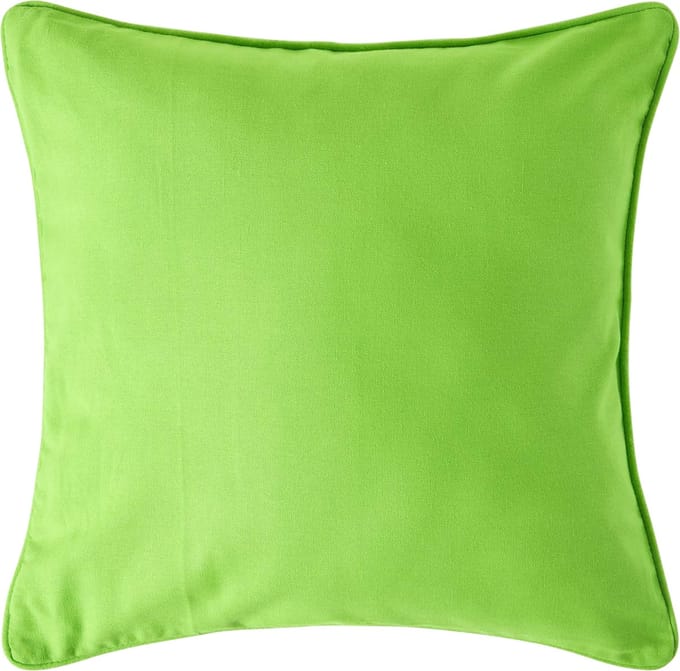 Homescapes Groen Katoenen Kussenhoes 60 x 60 cm