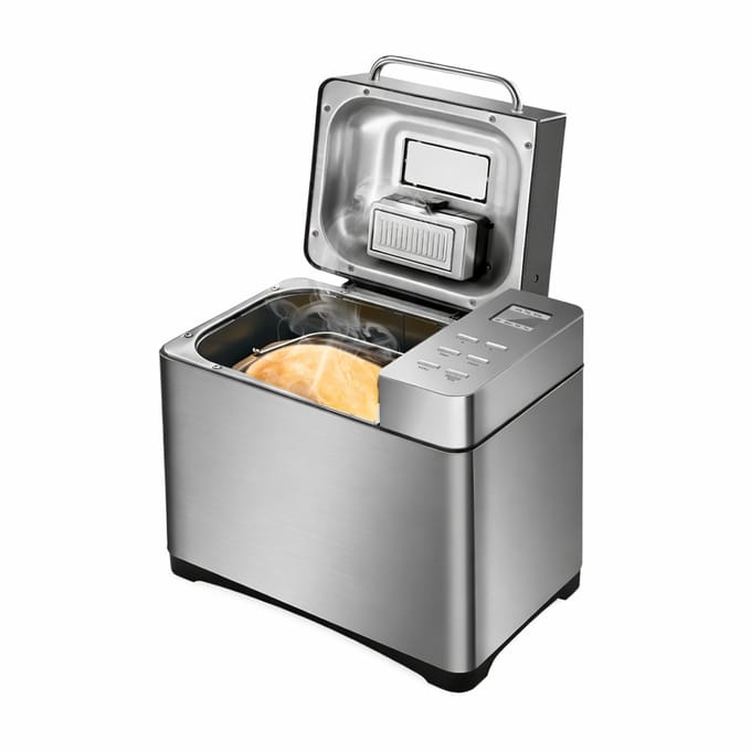 CYRO - Broodbakmachine - Broodbakmachines - Brood Machine - Automatisch - Programmeerbaar - RVS - 650W - 19 in 1 - Zilver