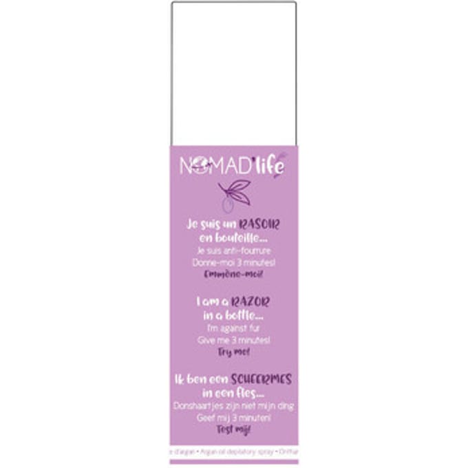 Make-up remover &amp; Gezichtsreiniger Nomad'life Ontharingsmousse Neem Me Mee - Argan