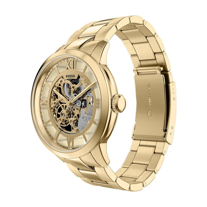FOSSIL ME3280 Mannen Horloge 44 mm - Goudkleurig