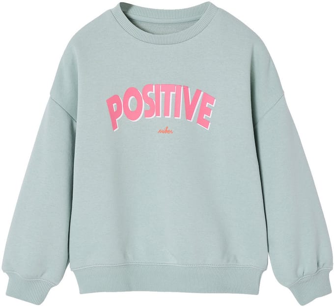 Vertbaudet Sweater voor meisjes met positieve boodschap