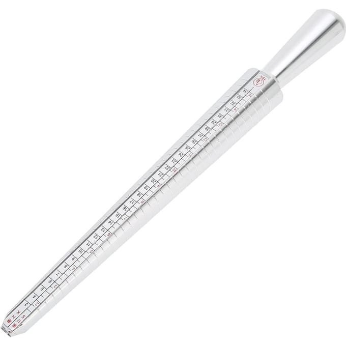 Ringmaat Doorn Vingermaat Meetstok Ringmaatstok Sieradengereedschap white