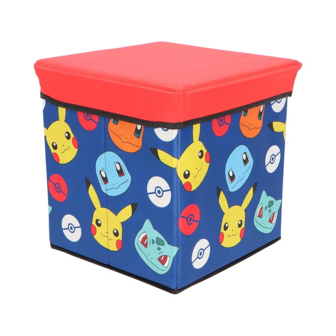 Pokemon Opbergdoos - Met deksel - Stoel - Blauw - 30 cm