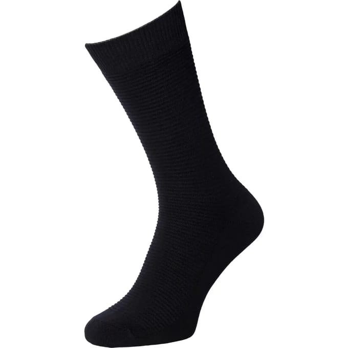 Jack & Jones - 3-pack Geribde Sokken Zwart - One size