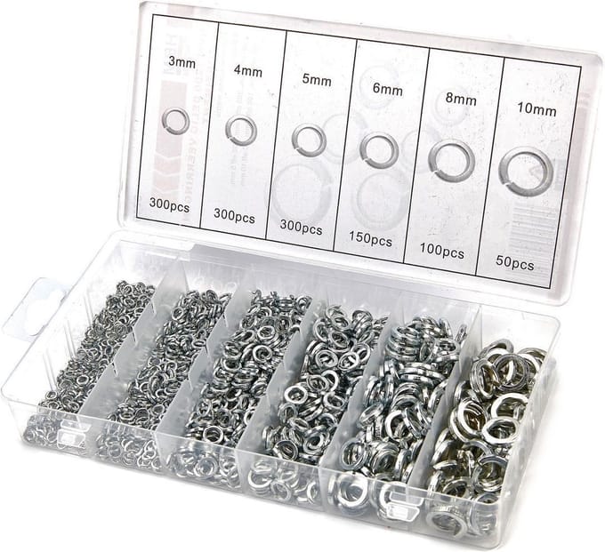 HBM 1200 Delig Veerringen Assortiment