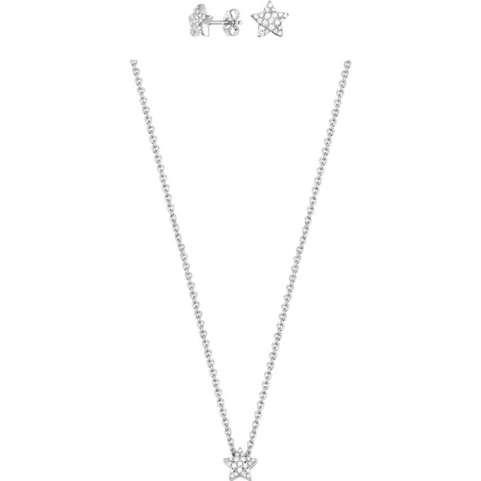 Esprit geschenkset Petite Star - Zilver - Ketting + Oorbellen