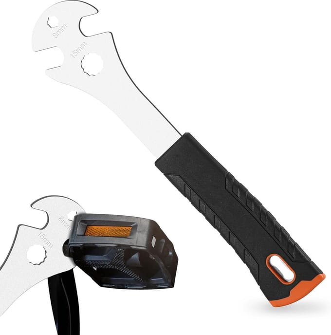 Solidchoice - Fietspedalen Sleutel 15 mm met Lange Handgreep