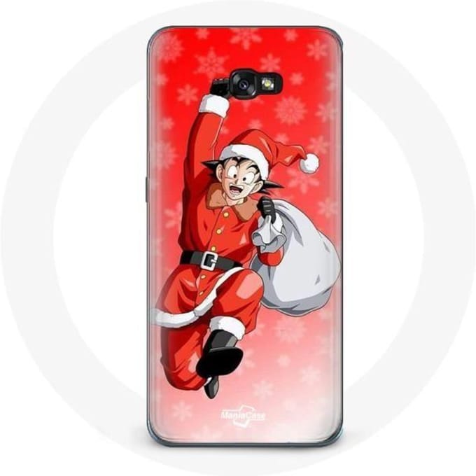 Coque - Maniacase - Samsung Galaxy A3 2017 - Anime Son Goku - Protection - Souple noir