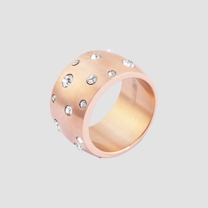 AKZENT Akzent damesring Palina rosé, ionenplattering