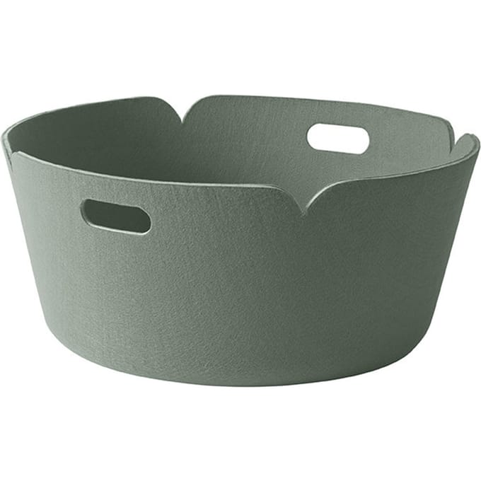 Muuto Restore bewaarmand rond - nevelgroen