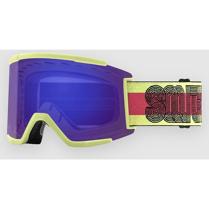 Smith Squad XL Serpentine Lined Up Goggle geel