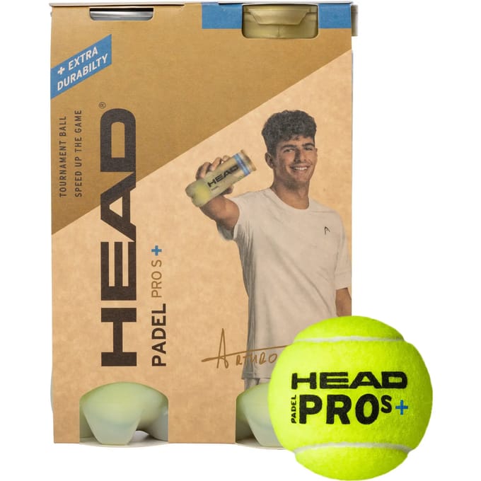 Doos van 12 bipacks padelballen Head Pro S