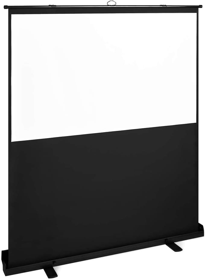 Mobiel Roll-Up Projectorscherm 188,5 x 203 cm 16:9 voor Thuis en Office