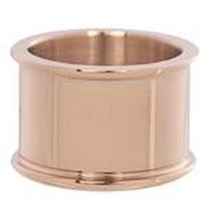 IXXXI Basisring roségoudkleurig 14mm - maat 17