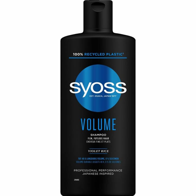Syoss Shampoo 440ml Volume - Voordeelverpakking 3 stuks