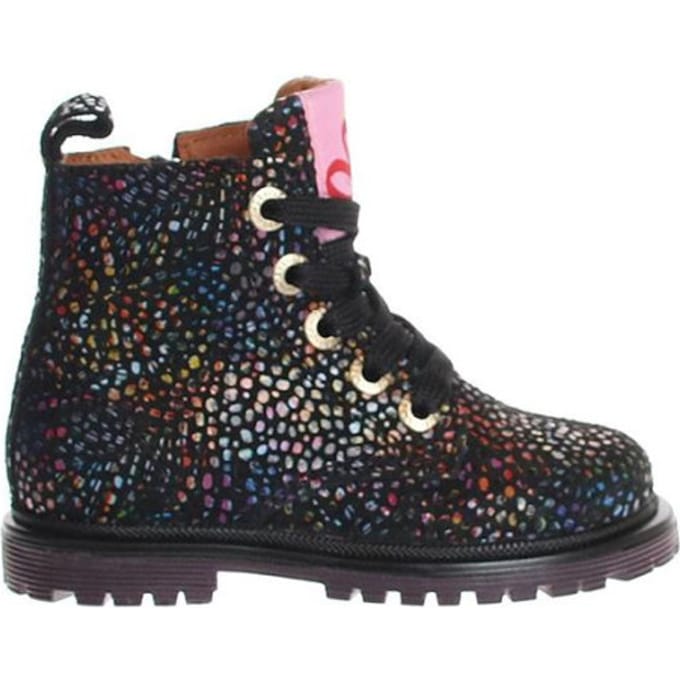 Develab Veterboots paars Leer - Maat 23