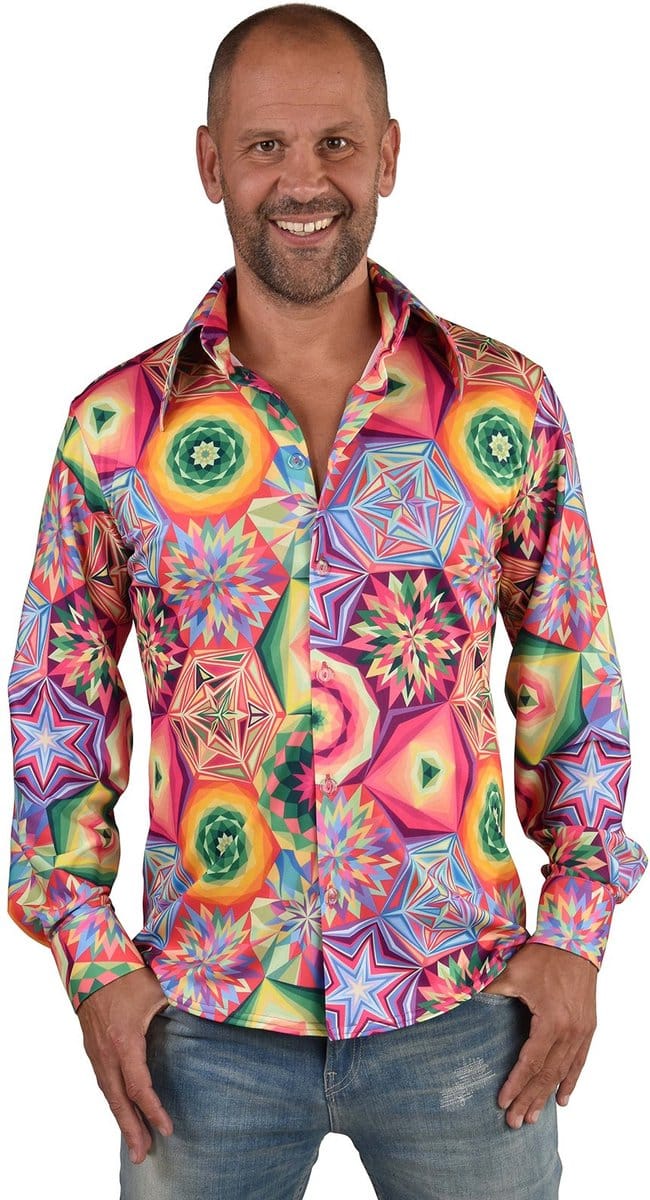 Hippie overhemd blouse Funky
