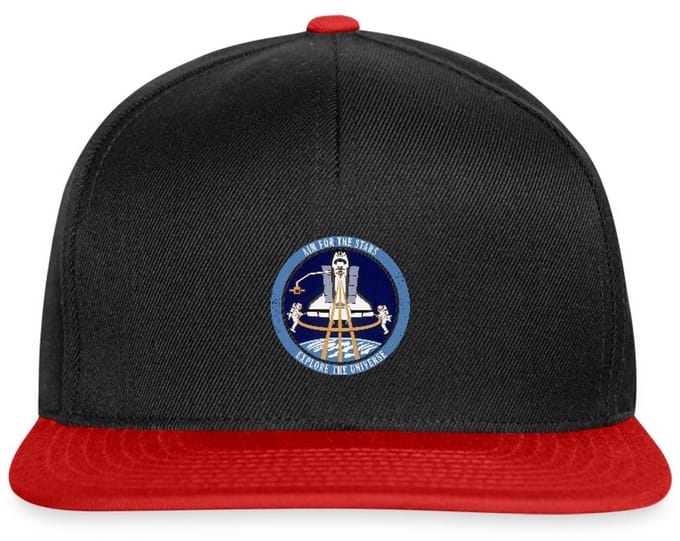 NASA Aim For The Stars Snapback cap