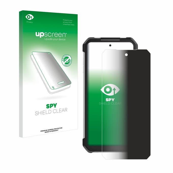 upscreen - privacy screenprotector voor Unihertz Tank 3 Pro - Folie Beschermfolie Blauwlichtfilter