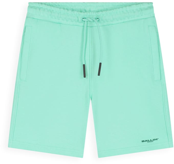 Ballin Amsterdam - Jongens Regular fit Shorts Sweat - Mint - Maat 10
