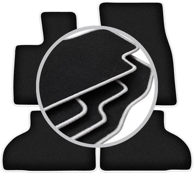 CARLUX-SILVER automatten voor: BMW X5 F15 SUV (2013-)