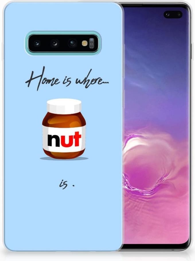 Samsung Galaxy S10 Plus Siliconen Case Nut Home