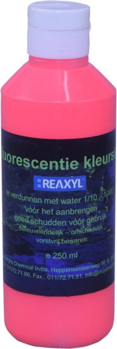 Reaxyl Fluorescentie kleurstof voor lekdetectie 250 ml, rood