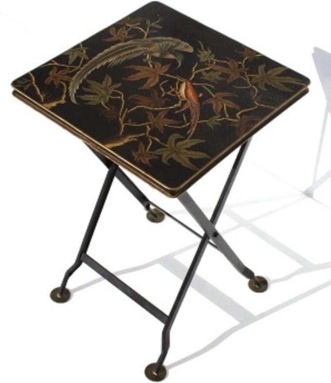 Klaptafeltje VK Black Bird, 40,5x40,5x61cm hg