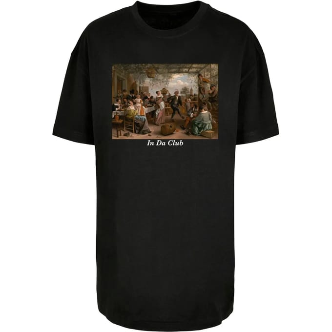 Dames-T-shirt oversized Mister Tee Club New Boyfriend