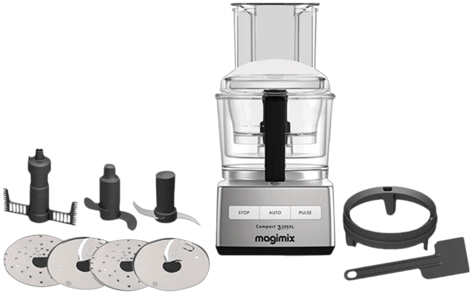 Magimix CS 3200 XL Mat Chroom