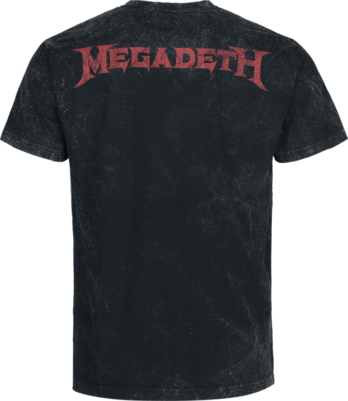 Megadeth T-shirt - Forever - S tot 4XL - voor Mannen - antraciet