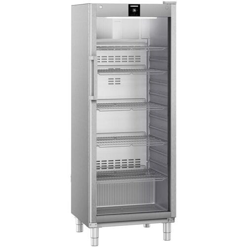 Liebherr Koelkast RVS PERFECTION - 688 liter - GN 2/1 - RVS interieur - 1 glazen deur zilver