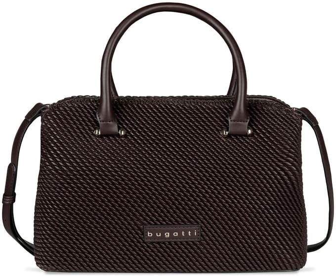 bugatti handtas schoudertas Julice Tote Bag Brown donkerbruin