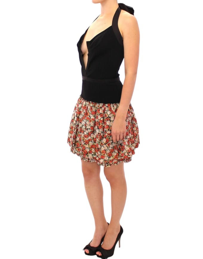 Dolce Gabbana Bloemige Mini Jurk