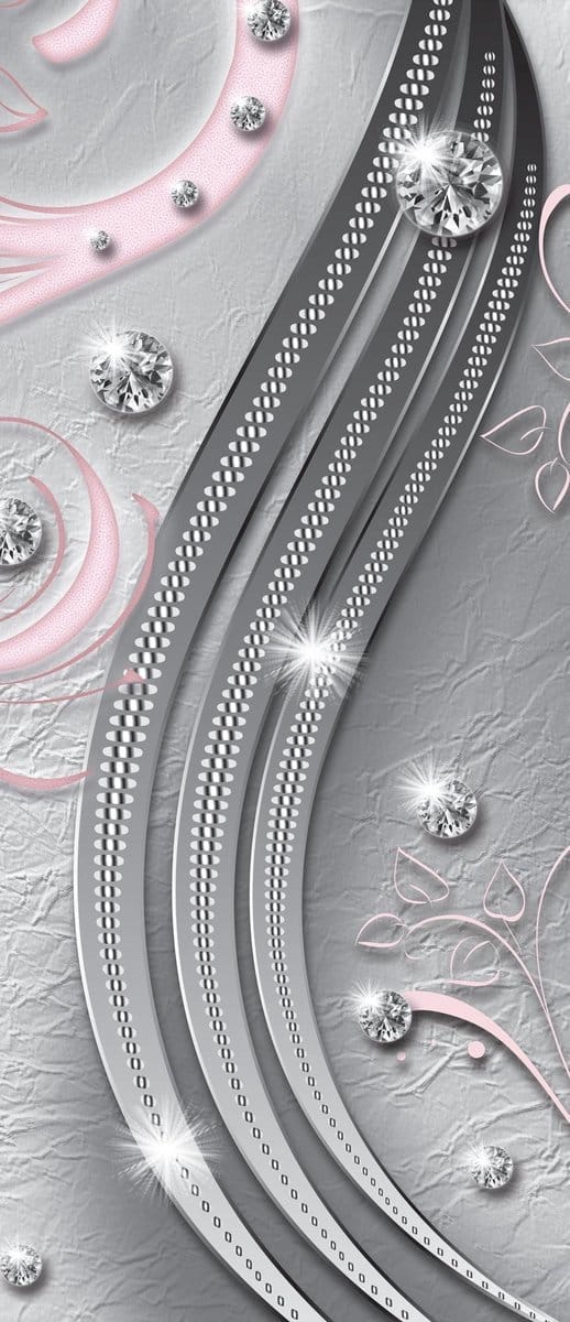 Pattern Abstract Ornament Leaves Photo Wallcovering