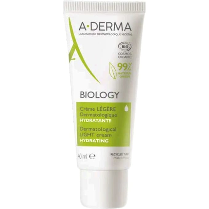 Hydraterende Crème A-Derma Biology Licht (40 ml)