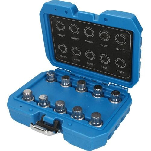 Brilliant Tools BT691170 Velgenslot-assortiment voor BMW, 10-delig