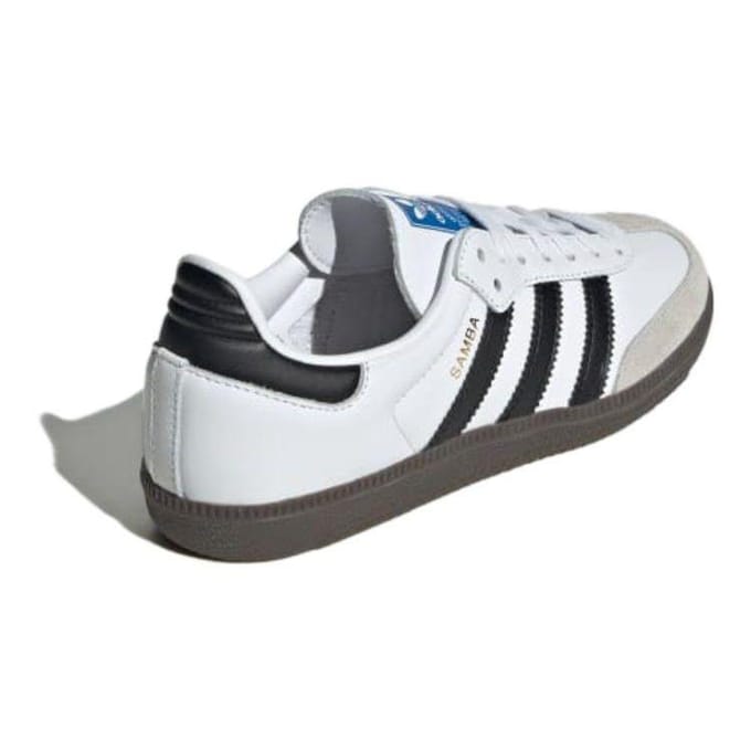 Adidas Samba Kindersneakers - Wit - Maat 37 1/3 - Suède