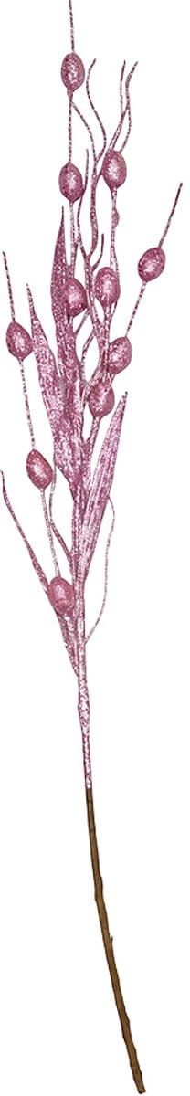 Clayre & Eef Decoratie Tak Roze Kunststof
