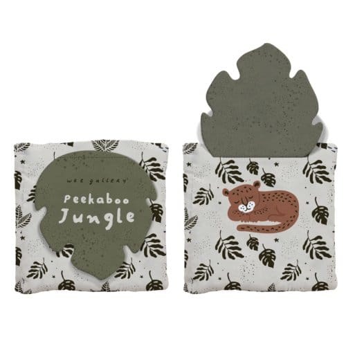 Peekaboo Jungle - Wee Gallery Peekaboo Cloth Books