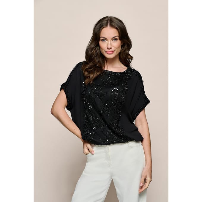 Hanna Top Zwart