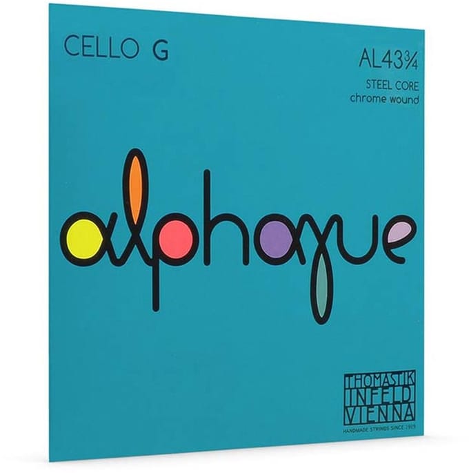 Thomastik Infeld THAL-43-34 cello string G-3 3/4 medium, rope core, chrome wound
