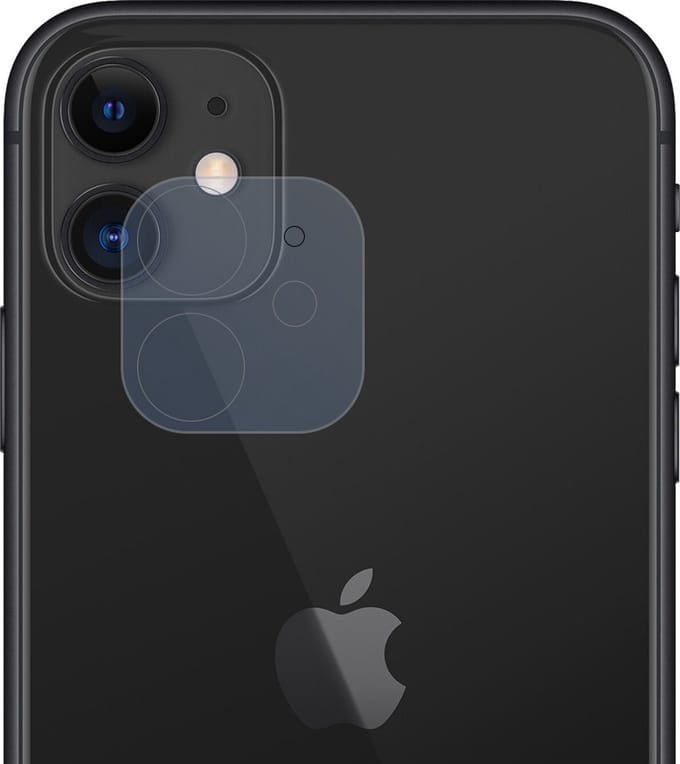Camera Lens Protector Geschikt voor Apple iPhone 11 - Extra Sterk - Camera Screenprotector Beschermglas - Gehard Glas - Tempered Glass - Screen Protector